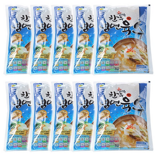 살얼음 동동 한우맛 냉면육수, 10개, 330mg