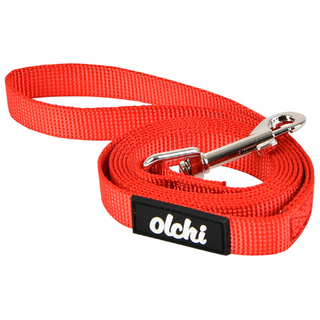 올치 강아지 고양이 콤비 산책 안전 튼튼 리드 줄, 레드, 1개
