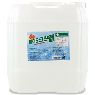 크로바 바이오크린웰 살균소독제 주정알콜 뿌리는소독제 소독용에탄올, 1개, 19L