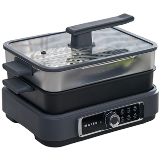 마이어 3 in 1 멀티쿠커 (전골팬+그릴팬+찜기) / MAIER GP-001 전기그릴 멀티그릴, 단품