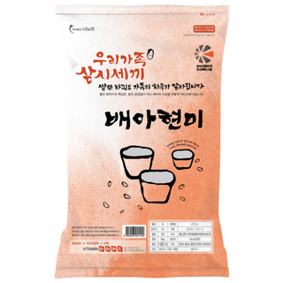 나노미 25년 햅쌀 맛있는 쌀 배아현미 10kg 식이섬유 가득 백미식감 부드러운 현미, 1개