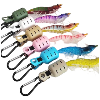 엘루야 쭈꾸미 무늬 오징어 훅캡 보호 케이스, 1세트