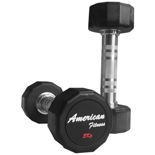 아메리칸 12각 덤벨 3~50kg 헬스장덤벨 고무덤벨 낱개판매 [동화스포츠 공식 제품], 8kg, 1개