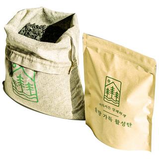 솔향 가득 야자 활성탄 실내 탈취 습기제거 제습제 공기정화, 1개, 20kg