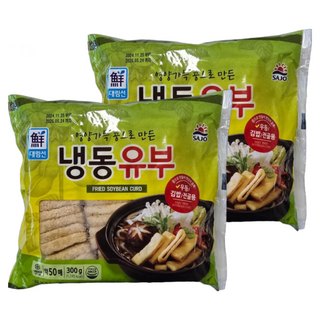 사조 대림선 냉동유부, 2개, 300g