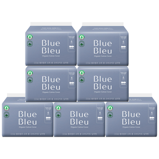 블루블루 유기농 생리대 오버나이트7팩, 오버나이트, 6개입, 7개