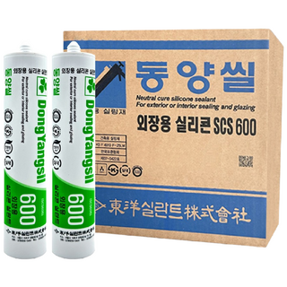 동양씰 외장용 실리콘 렉산용 투명, 25개