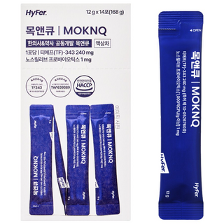 하이퍼 목앤큐 14포입, 168g, 1박스