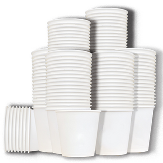 부자맘 종이컵 무인쇄 천연펄프, 1박스, 500개