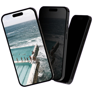 코커 제로노출 360도 아이폰 강화유리 사생활보호필름, 2개