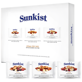 썬키스트 견과 ３종세트 25g x 60 코스트코, 1개