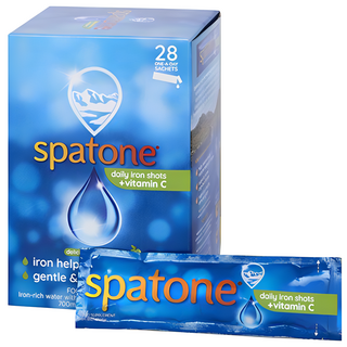 spatone 補鐵濃縮液隨身包 蘋果味 28入, 700ml, 1盒