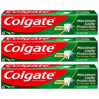 콜게이트 아이씨 쿨민트 치약, 100g, 3개