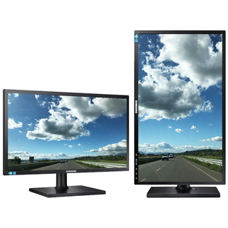 한정특가 삼성 24인치 HDMI 지원 피벗 모니터, 24E450, 61cm