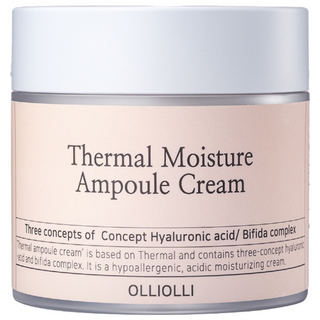 OLLIOLLI 溫泉水安瓶保濕霜, 100ml, 1罐