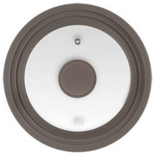 PN풍년 실리콘 멀티뚜껑 웜그레이, 22cm, 1개