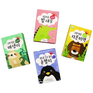 [바다모음] 이유식 재료 실속 4종 세트 (밥새우 자른미역 순멸치 매생이), 1개