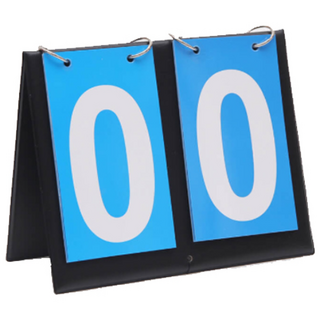 [메잌미] 다용도 접이식 경기 점수판 스코어판, 1세트, 블루