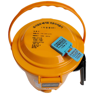 대성에코 3리터 부산지역 단독 주택 칩보관함 부착형 음식물쓰레기통 싱크대 수거용기 내통형 물기제거용 DE730, 동구, 1개