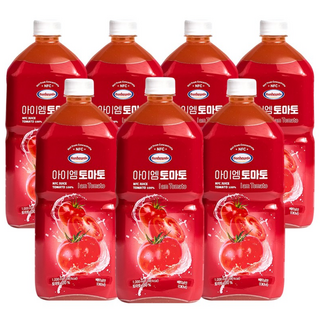 보넬드 아이엠 토마토 100% NFC 착즙주스, 7개, 1L