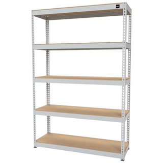 울트라랙 5단 모음 무볼트앵글 조립식앵글 선반 베란다선반 철제선반, 화이트