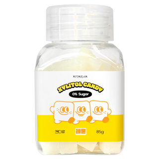 묘미담 무설탕 자일리톨 캔디 레몬, 2개, 85g