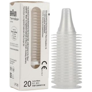 브라운 귀 체온계 전용 리필 렌즈 필터캡 20개입 정품, 4개