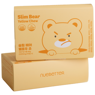 [츄어블 다이어트] 뉴베러 슬림 베어 캔디 가르시니아 체지방 감소 탄수화물컷팅, 1박스, 30정