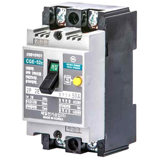 제일전기 산업용 누전차단기 CGE-52C 40A, 1개