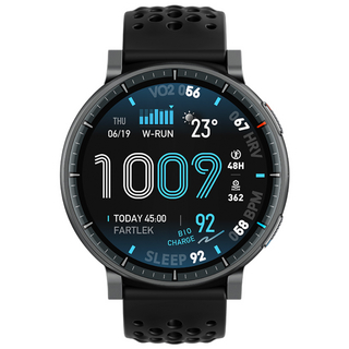 어메이즈핏 스마트워치 ACTIVE MAX, GPS + 블루투스, 4.85cm, 블랙