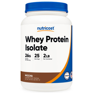 뉴트리코스트 WPI 웨이프로틴 아이솔레이트 분리 유청 맛있는 단백질 모카맛 907g, 1개