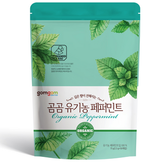 곰곰 유기농 페퍼민트, 1.5g, 50개입, 1개