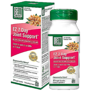 벨라이프스타일 7 일 조인트 서포트 관절 무릎 골 관절염 염증 부기 보스웰리아 Bell Lifestyle 49 EZ 7 Day Joint Support 30 capsules, 1개, 30정