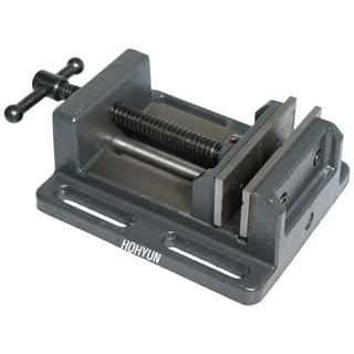 탁상바이스 가이드로드방식 강력 미니바이스 불반 볼반 호현산업, 1개