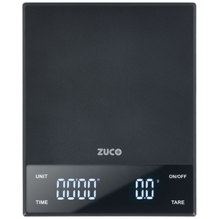 주코 0.1g 초정밀 전자 타이머 커피 저울 1kg, ZS-KN2002B, 1개