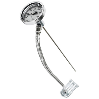 아쿠바 바이메탈 온도계(집게형) CS-450LT 아날로그 거치식 온도측정 내구성 조리용온도계