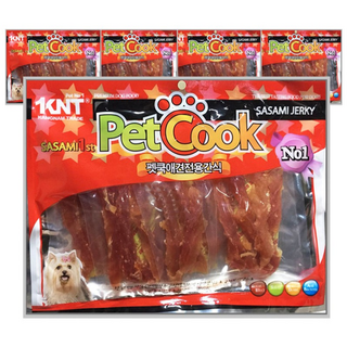 펫쿡 대용량 강아지육포 간식 300g x 5봉, z03  5봉, 1개