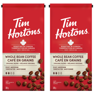 팀홀튼 오리지날 블랜드 홀빈 커피 300g x 2개, 모카포트