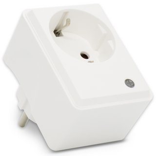 유커먼 리모트 멀티탭 콘센트 싱글 대기 전력 차단 멀티 스마트 만능 무선 통합 리모컨, 0.1cm, 화이트(콘센트단품), 1개