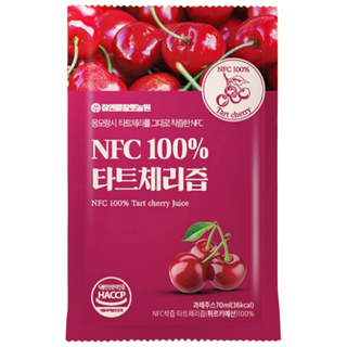 참앤들황토농원 NFC 타트체리즙, 70ml, 100개