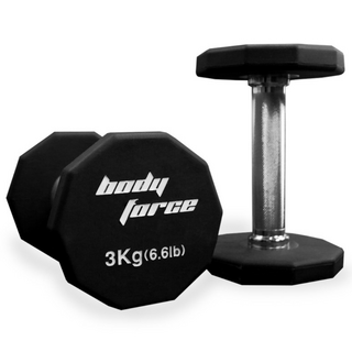 바디포스 TPU 우레탄 10각 3kg~50kg 덤벨 홈짐 헬스장 아령 [동화스포츠 공식 제품], 5kg, 1개