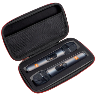 JBL AS3 무선 마이크 하드쉘 핸드 스트랩 케이스 파우치, 1개