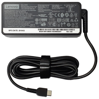 Lenovo 레노버 정품 65W USB Type-C 노트북 어댑터4X20M26272 전용, ADLX65YLC3A, 1개