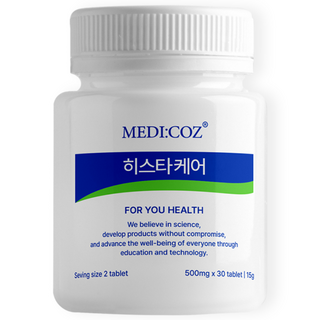 항산화 특허 메디코즈 히스타케어 피부면역, 1개, 30정