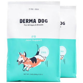 더마독 뼈/관절강화 강아지 사료 2개 묶음