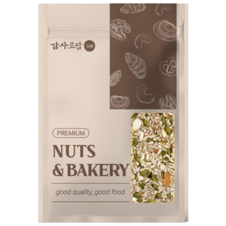 감사로담 씨드믹스 800g 호박씨 해바라기씨 아몬드슬라이스 대용량 견과류 믹스, 1개