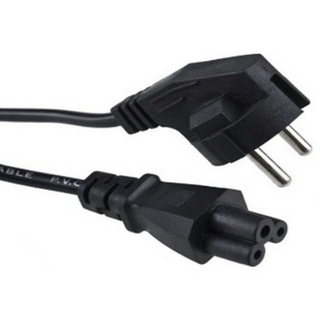 [티테크놀로지] 국산 노트북 전원 파워 3구 크로바케이블 [AC 220V] [벌크/0.5M], 1개, 0.5m