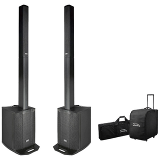 사운드킹 아토스 1200A / 올인원 라인어레이 포터블 PA스피커 / 파워드스피커 (세트)