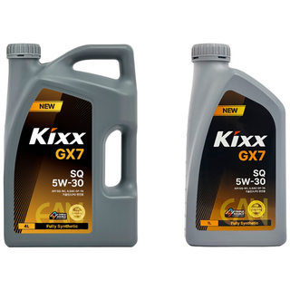 KIXX G1 5W30 SP 4L 1개 +1L 가솔린 엔진오일, 5L, GX7 (구G1) SQ 5W30 4L 1개 +1L 1개
