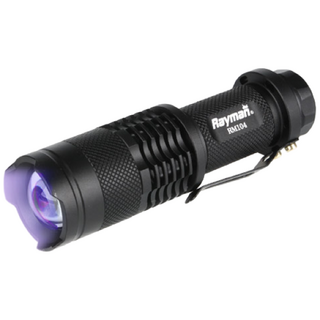 레이맨 RM103 UV랜턴+14500배터리+충전기세트 자외선램프 395nm 로스트볼 탐색, 1개